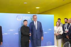 乌克兰总统与德国总理举行会谈，讨论武器供应和重建事项