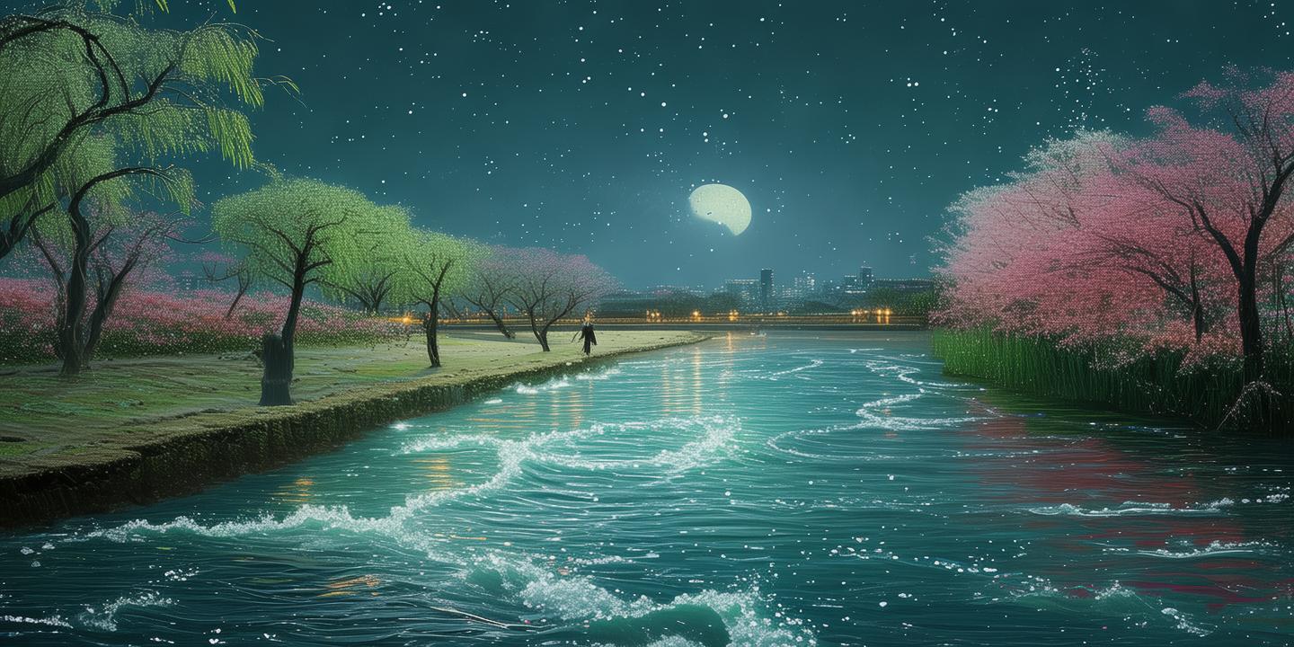 昨夜江边春水生:一场春夜江水的诗意漫步 第1张 昨夜江边春水生:一场春夜江水的诗意漫步 第1张