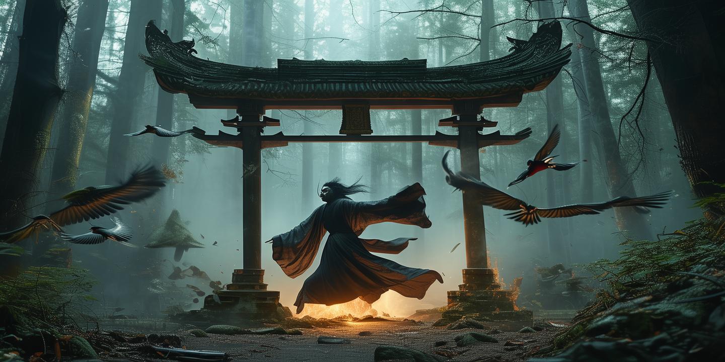 《阴阳师：揭秘神秘的鸟居召唤阵，探寻阴阳师的神秘力量》 第1张