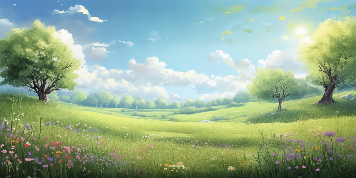 五月天色图：描绘初夏的温柔与生机 第1张